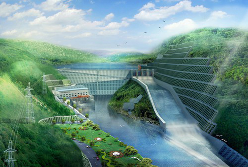 龙沙老挝南塔河1号水电站项目